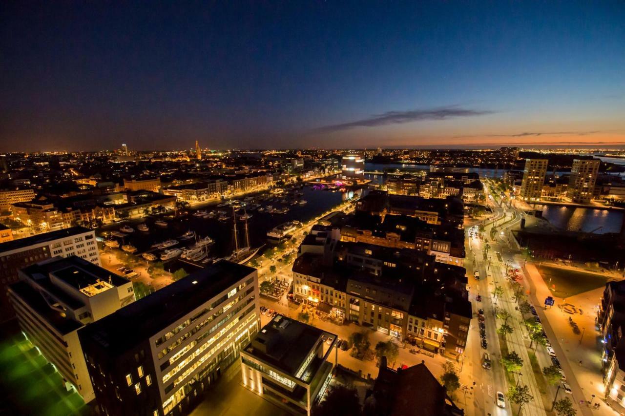 Ferienwohnung Exclusieve Prive Wellness Penthouse Skynooz Antwerpen Exterior foto