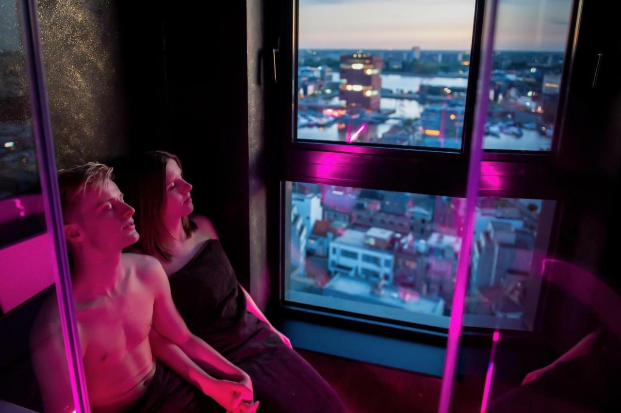 Ferienwohnung Exclusieve Prive Wellness Penthouse Skynooz Antwerpen Exterior foto
