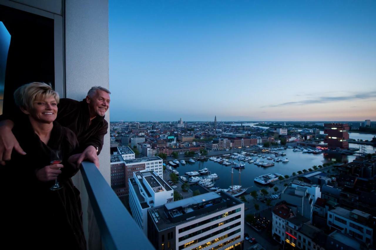 Ferienwohnung Exclusieve Prive Wellness Penthouse Skynooz Antwerpen Exterior foto