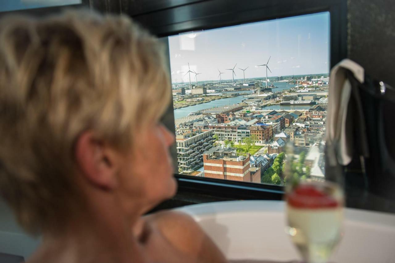 Ferienwohnung Exclusieve Prive Wellness Penthouse Skynooz Antwerpen Exterior foto