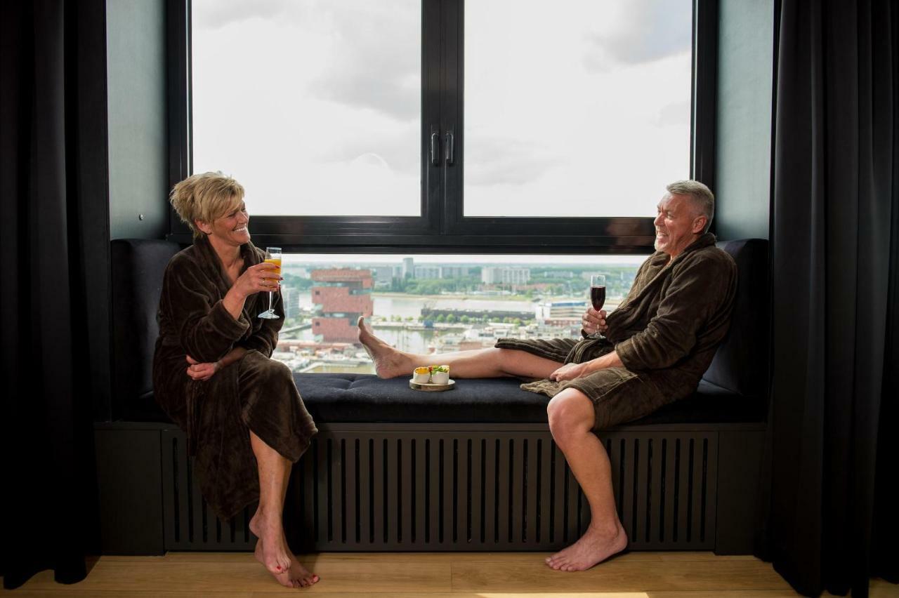 Ferienwohnung Exclusieve Prive Wellness Penthouse Skynooz Antwerpen Exterior foto